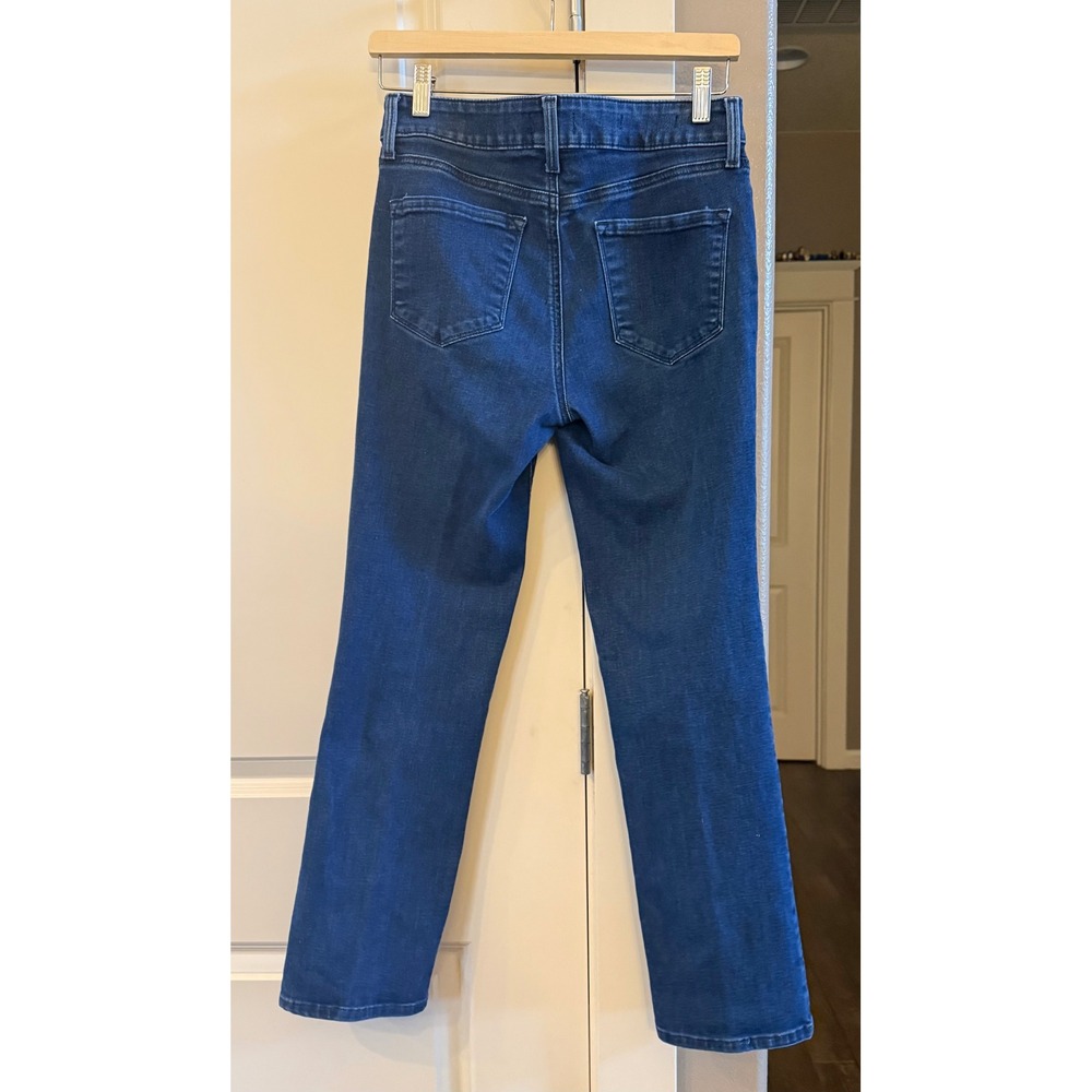 NYDJ Casual Cropped Women's Marilyn Straight Leg Blue Jeans Size 6 Lift x Tuck - Picture 5 of 7